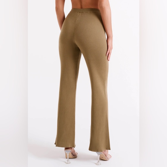 Meshki Jovie Knit Pants - Olive (Small) NWT - Picture 3 of 7